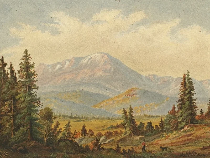 1849-Helen Chain - Pikes Peak, Colorado